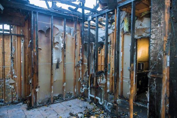 Professional Fire Damage Repair technician working in Stillwater, MN